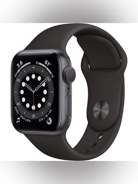 Apple Watch Series 6 40MM GPS + Cellular Smartwatch - Space Gray/Black